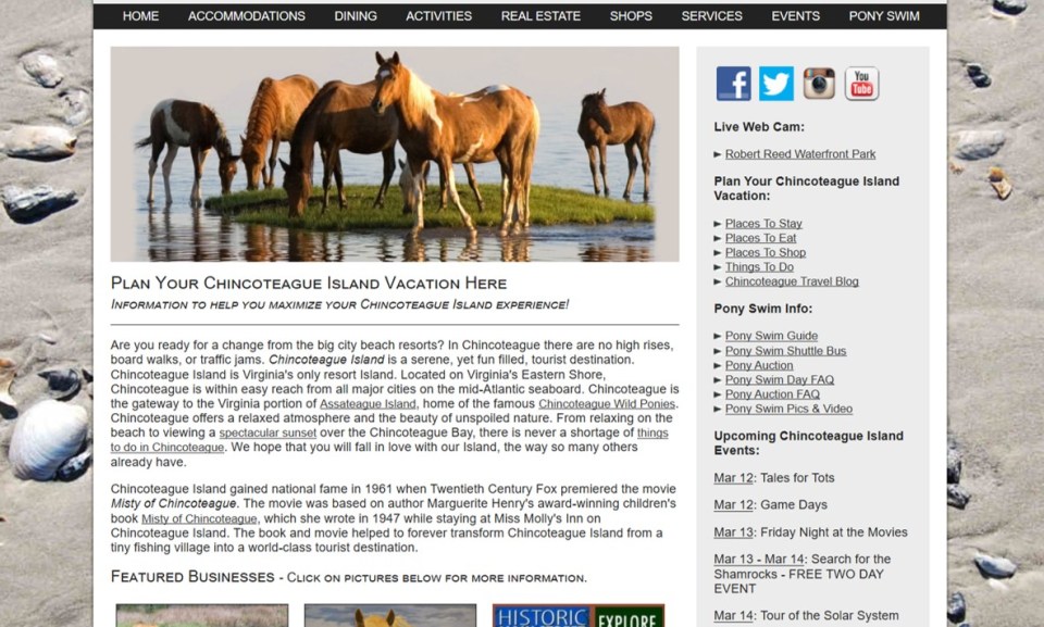 Picture of CI Web site